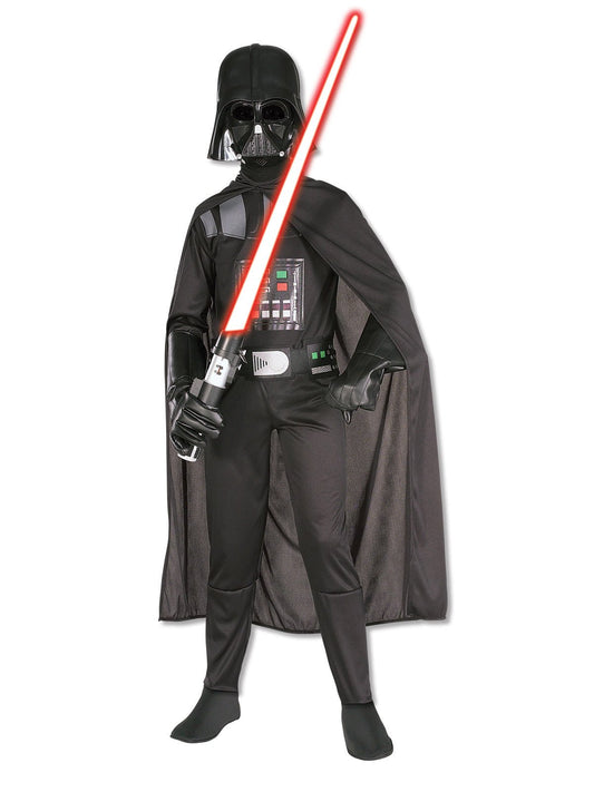 Tween and teen-sized Darth Vader costume for Star Wars fans playing at home.