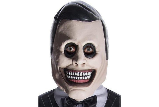 Salesman Ghoul child Halloween costume with mask, perfect for spooky trick-or-treating fun.