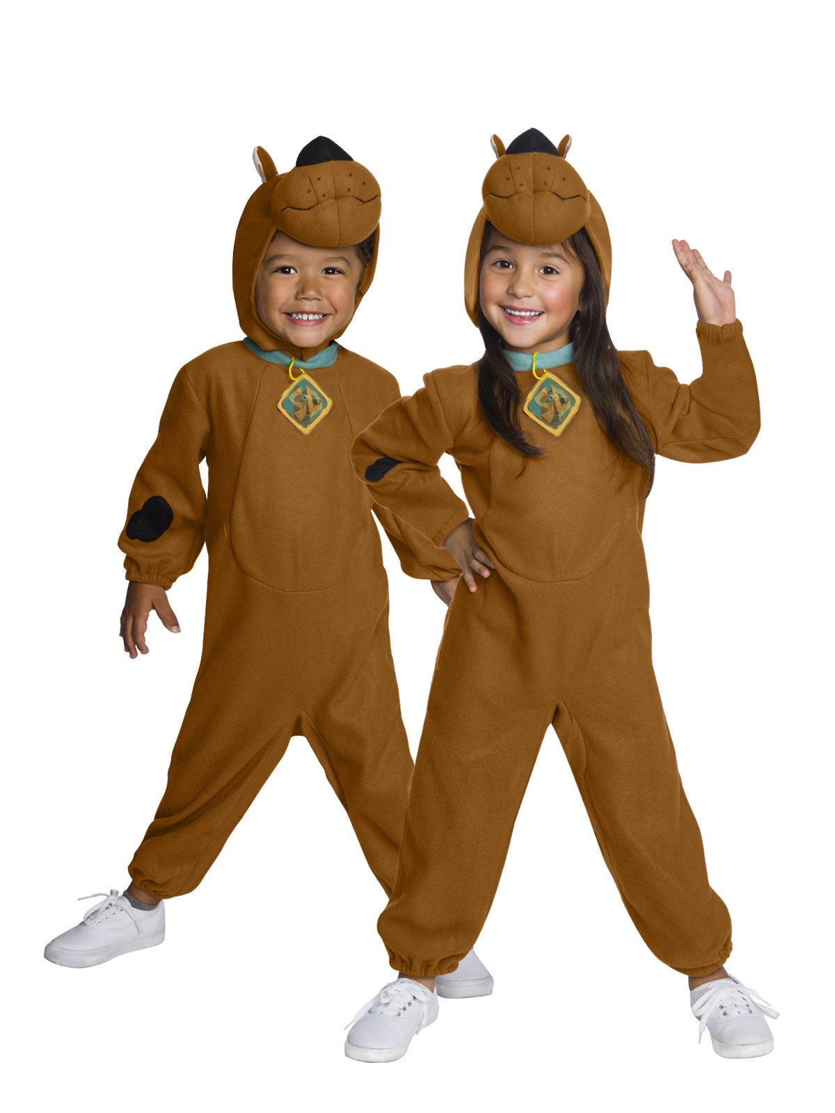 Scooby Doo Deluxe Costume With Lenticular Badge Kids