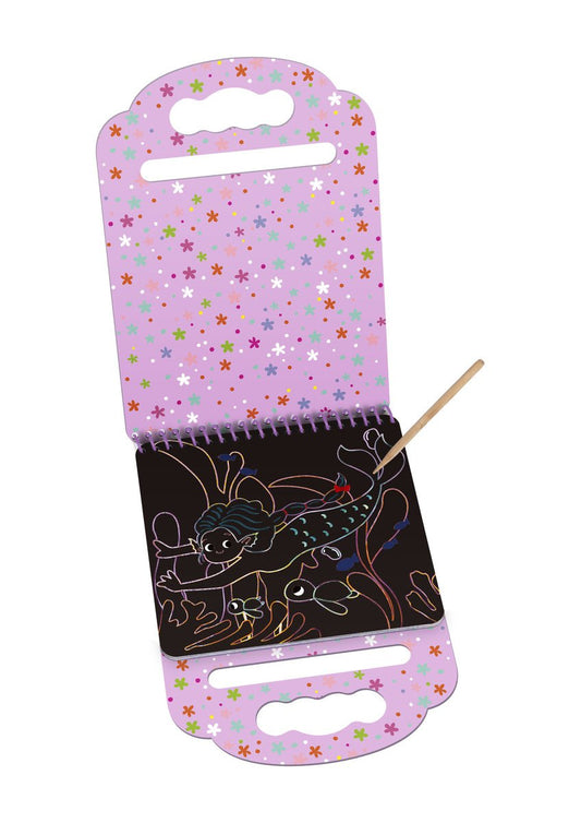 Colorful Scratch Art-Fairy Tales kit for creative play and sparking imagination at home.