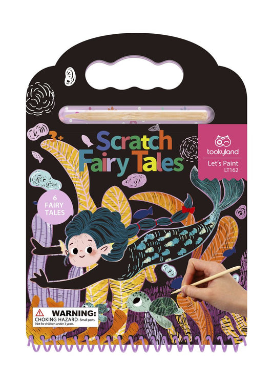 Scratch Art-Fairy Tales | Creative kids art kit for imaginative storytelling at home.