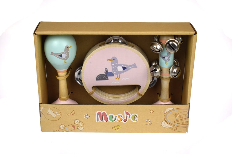 Seagull Wooden Instrument Set for Kids - Kids Mega Mart