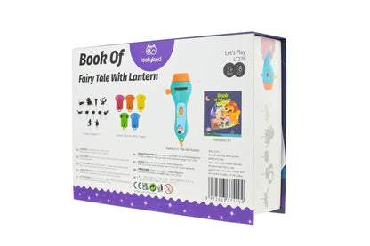 Shadow Theatre Storybook Torch with 5 Fairytales | Interactive storytelling toy for imaginative play at home.