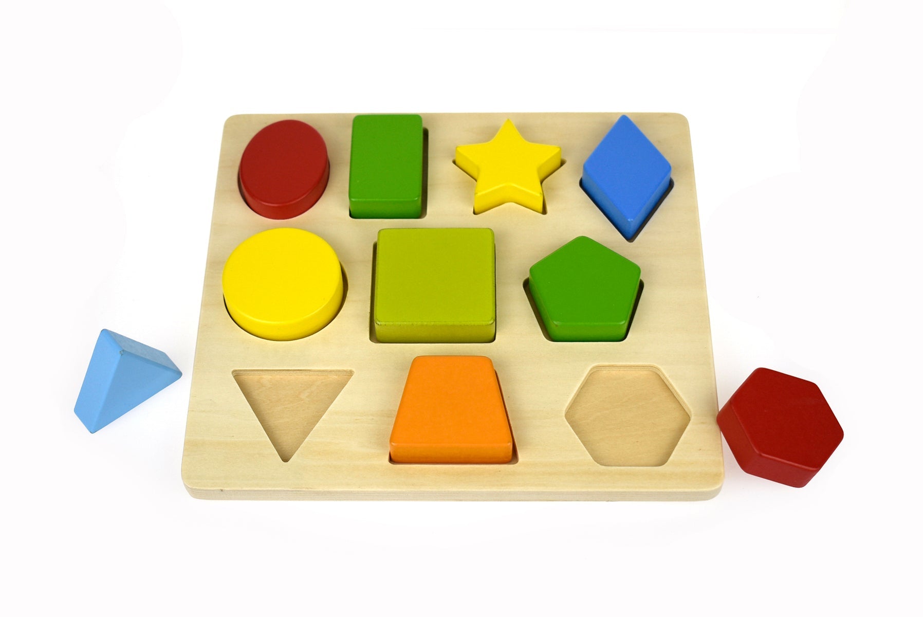 Shape up Your Child's Learning with the 10pcs Shape Puzzle