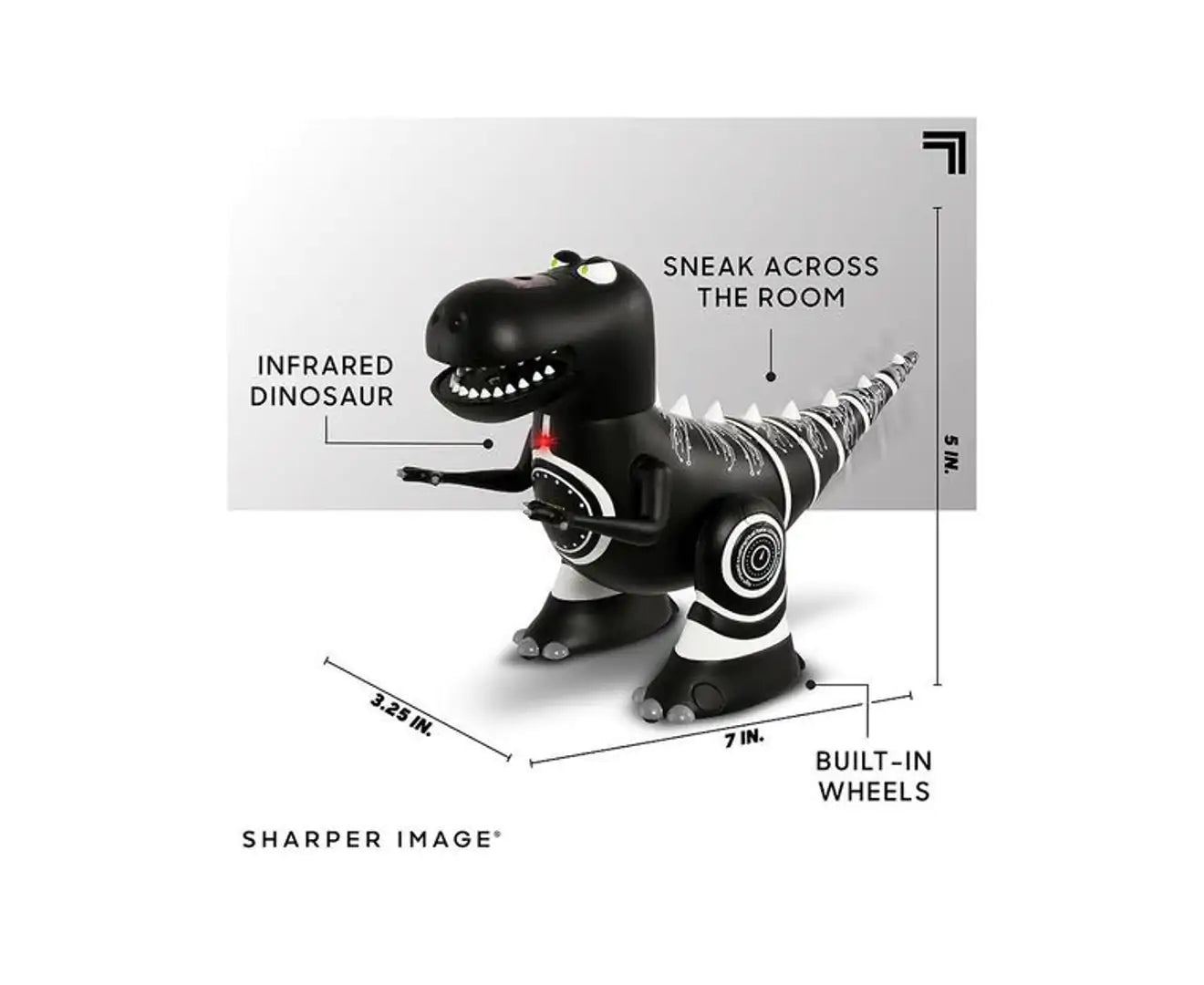 Dinosaur Rattic Mini RC Robotic Dinosaur Toy - Mini Remote Control Robot for Kids 6+ – Kids ...