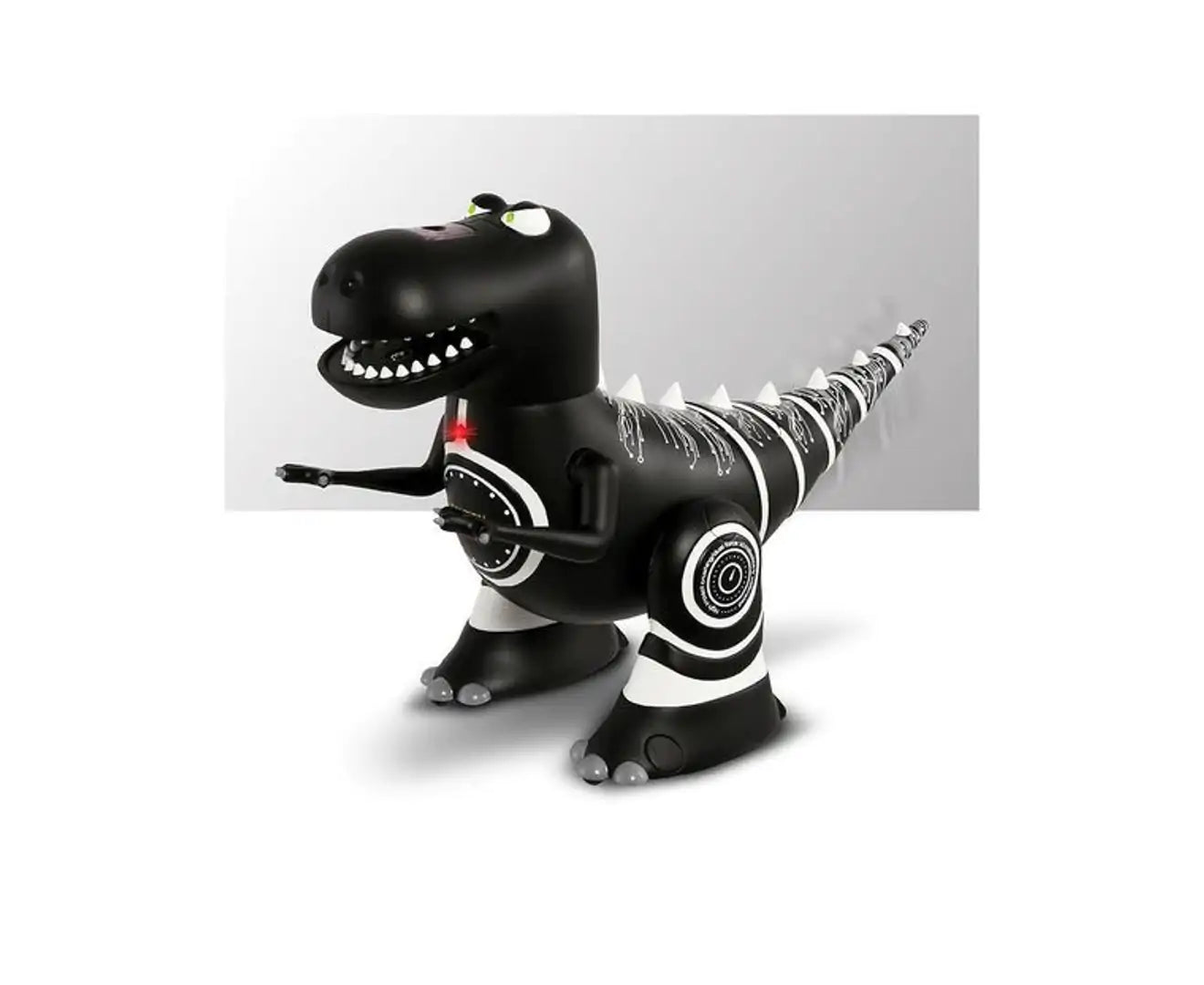 Remote controlled Robotosaur toy for interactive play, ideal for kids fun at home.