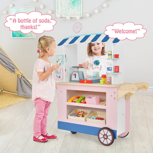 Explore, Learn, and Shop with Our Toy Cart Playset