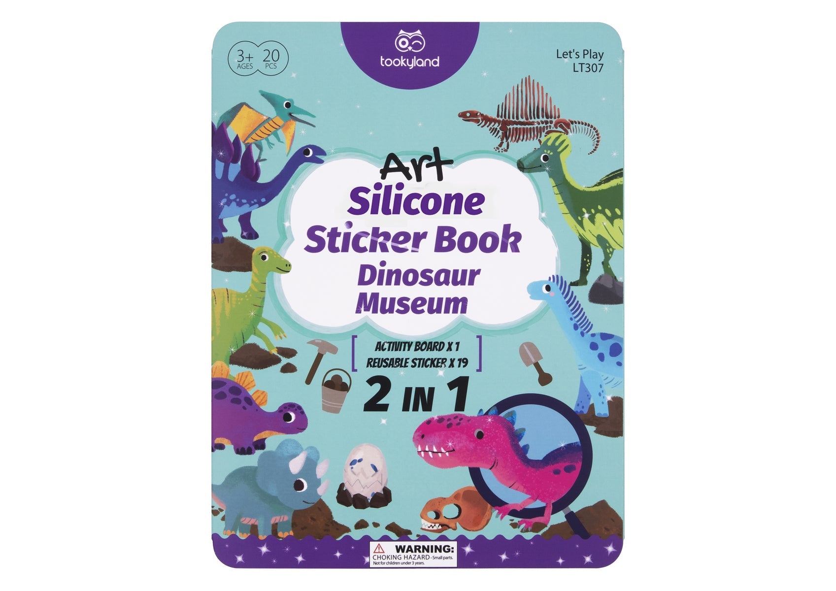 Tookyland Dino Museum Stickers