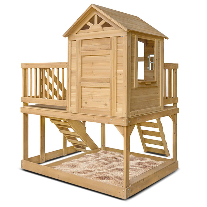 Shop Silverton Cubby House with Rock Climbing Wall - Playtime Joy