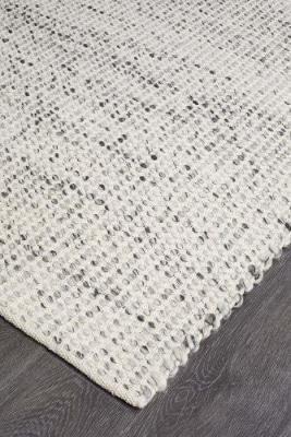 Elevate your space with the soft and durable Skandinavian 300 Grey Floor Rug.