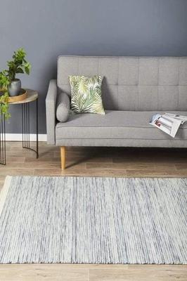Bring a touch of Scandinavia to your home with our 310 Blue Floor Rug