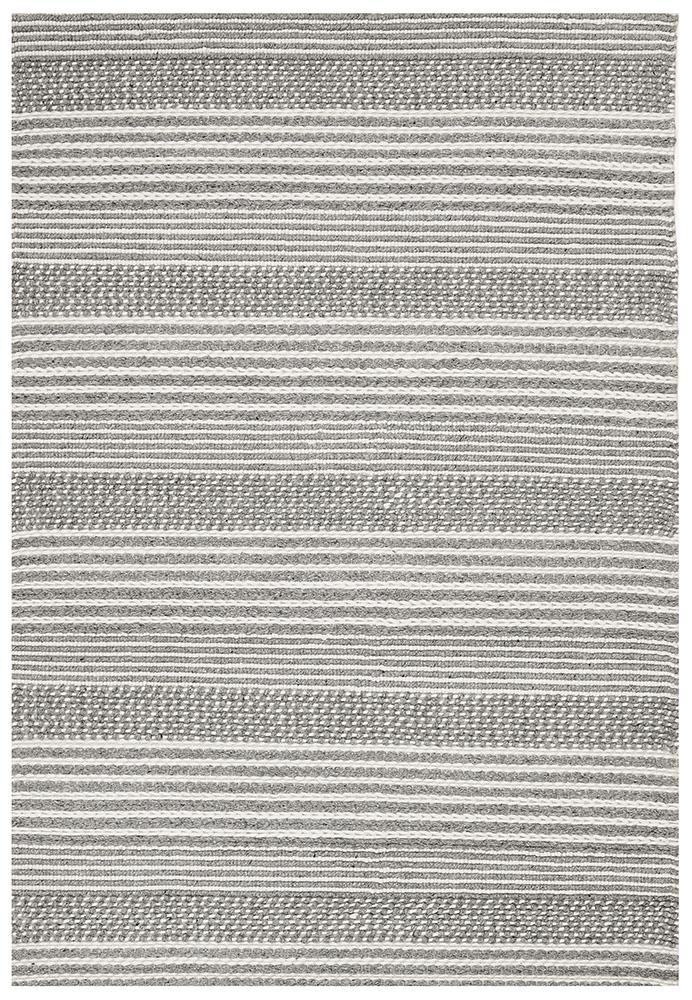 Step up your style game with our Scandi Silver Floor Rug - the epitome of Scandinavian chic!