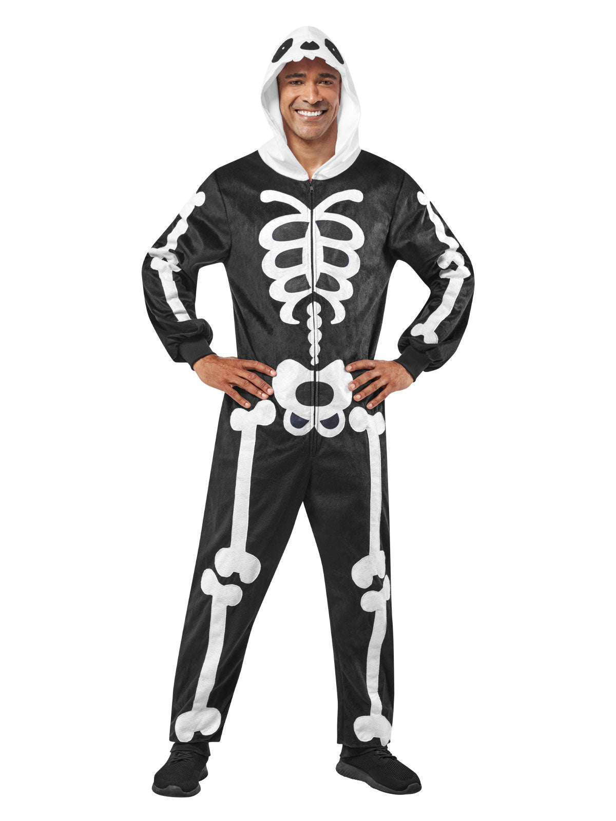 Spooky Skeleton Jumpsuit | Adult Halloween Costume | Fast Shipping