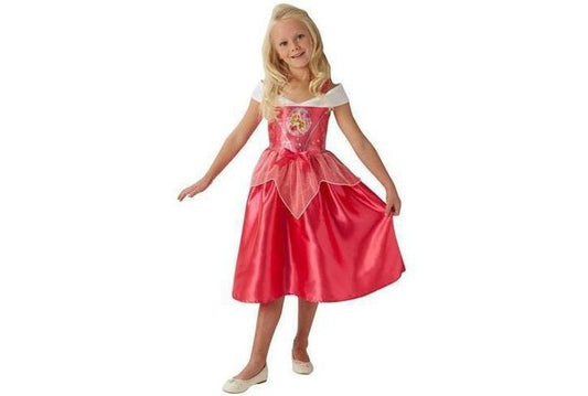 Disney Princess Aurora Sleeping Beauty Costume | Pink gown for girls, perfect for imaginative play.