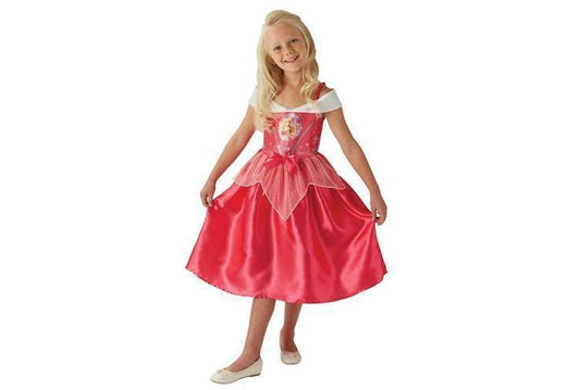 Disney Princess Aurora Sleeping Beauty Costume for Girls, perfect for imaginative play at home.