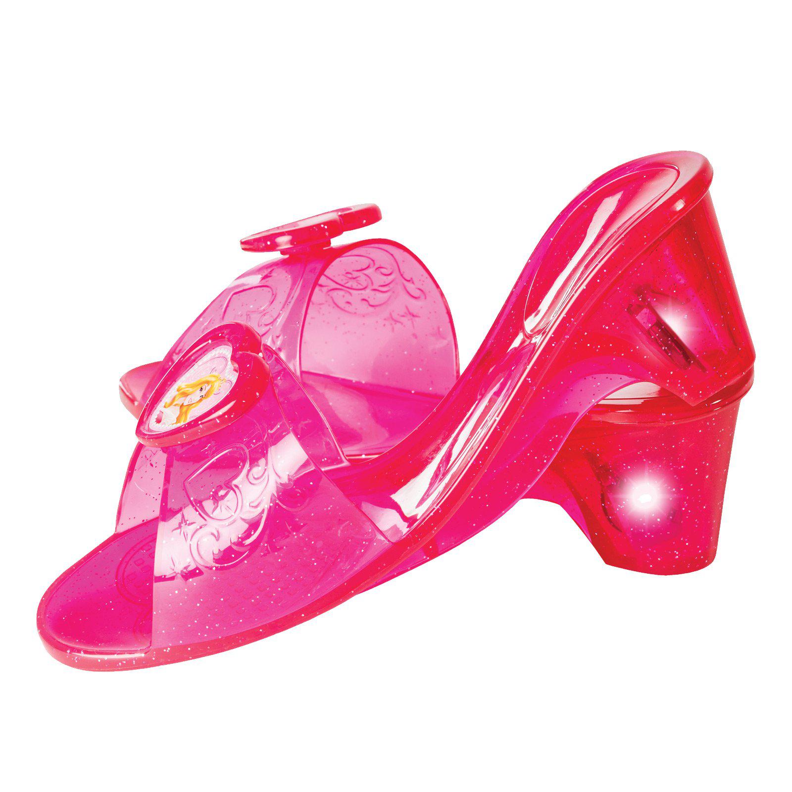Side View Kids Sleeping Beauty Light Up Royal Shoes