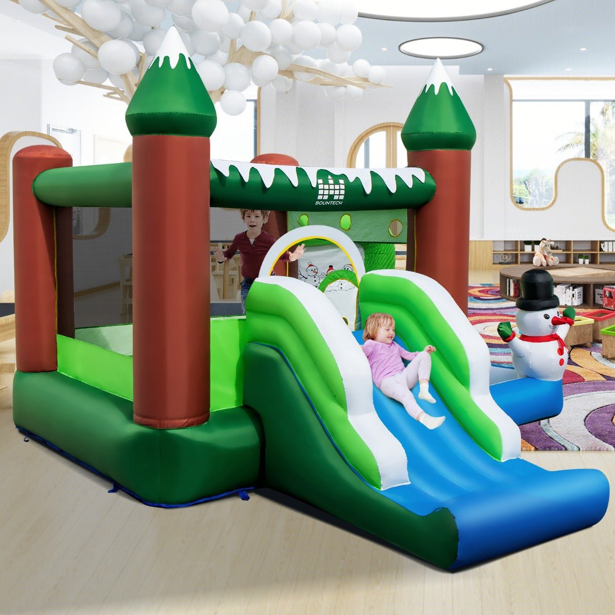 Shop the Snowman Jumping Castle for Kids at Kids Mega Mart