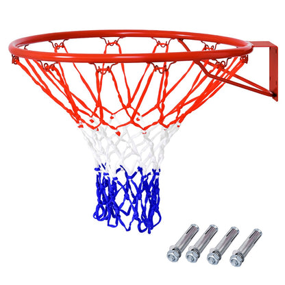 Kids 46cm Indoor/Outdoor Basketball Hoop with Net, perfect for active home play.