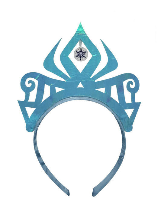 Elsa Frozen Iridescent Tiara Shimmering Blue