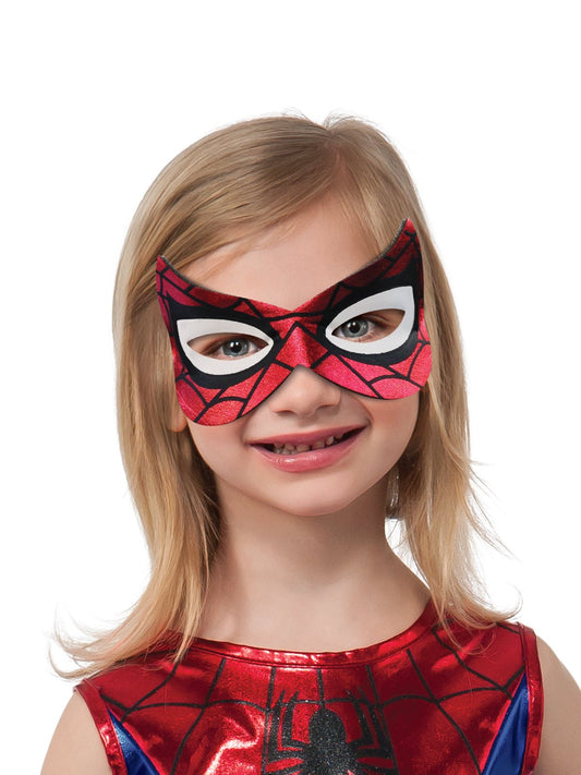 Marvel Spider-Girl Tutu Costume for kids, superhero dress for imaginative play at home.