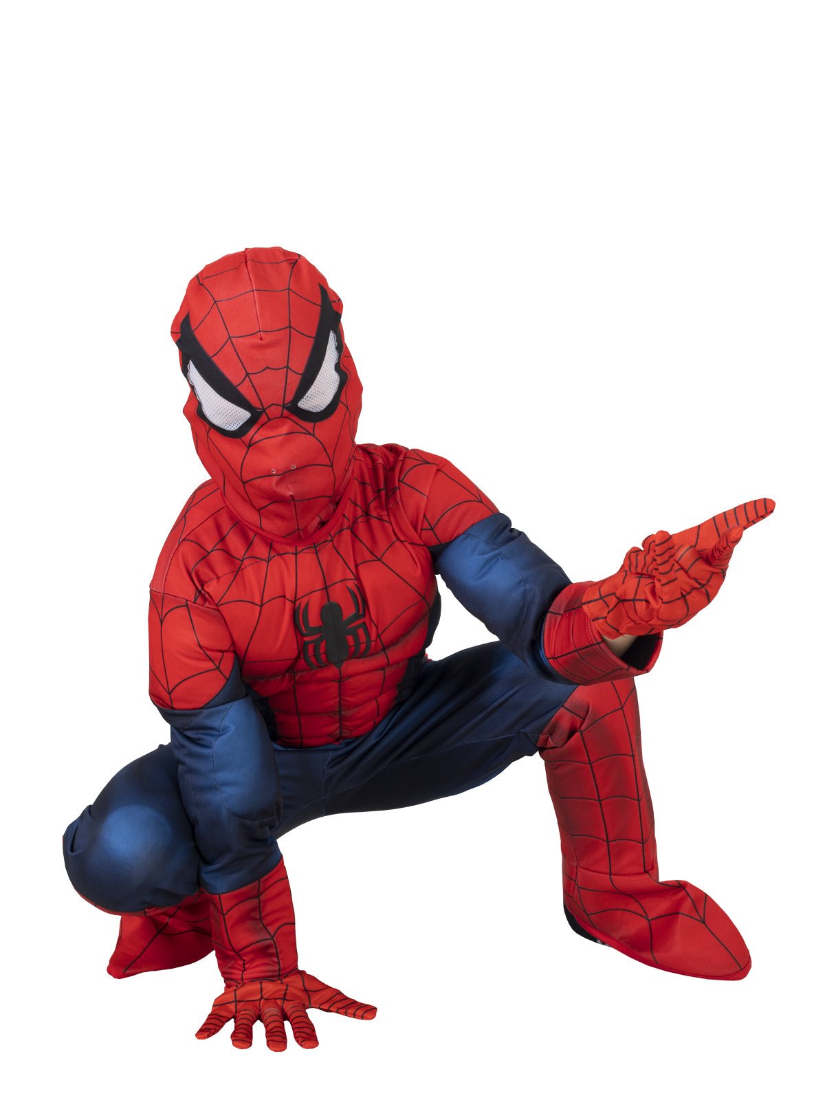 Front View Kids Spider-Man Premium Play Costume