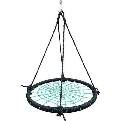 Large 120cm Spidey Web Swing Seat for outdoor play, perfect for childrens backyard fun.