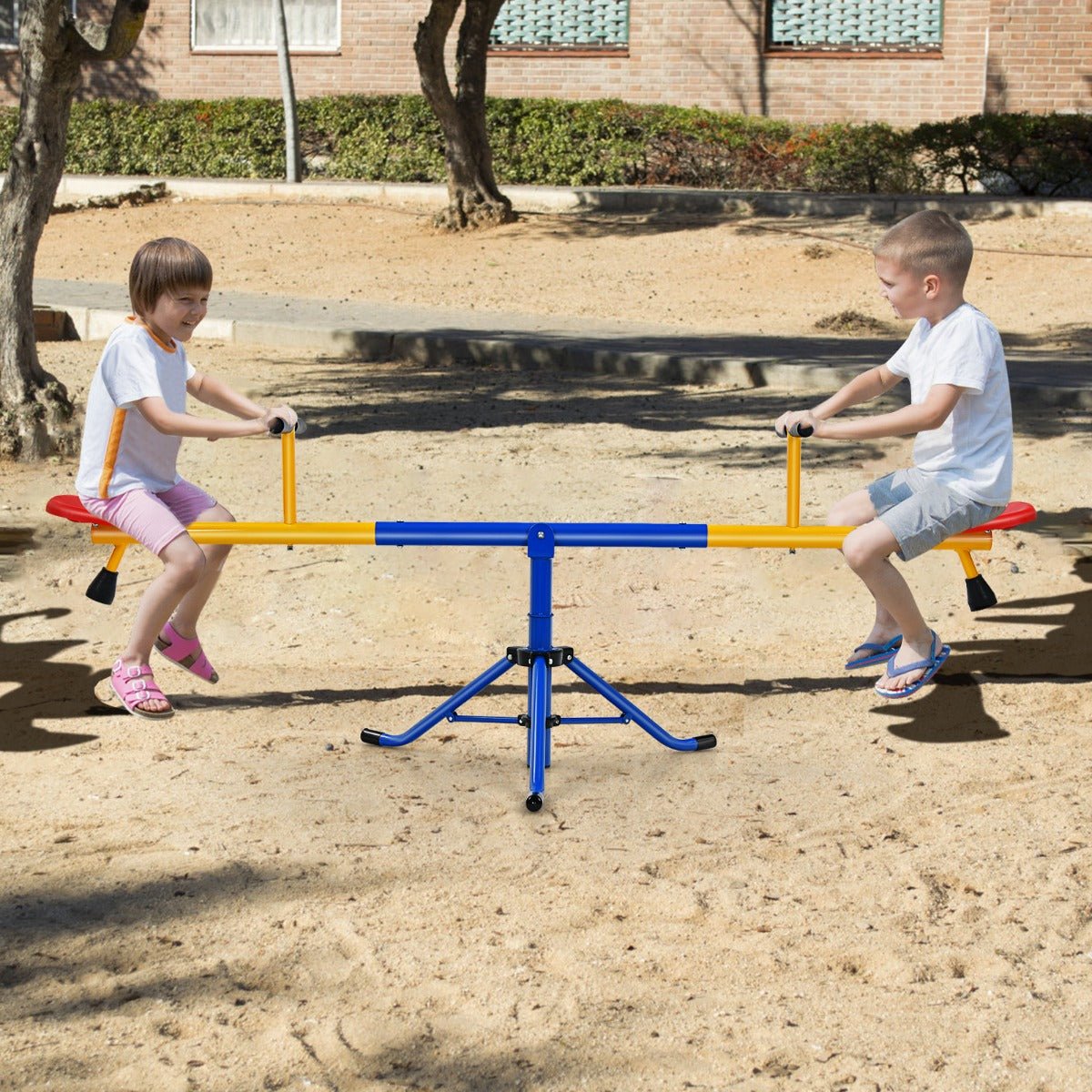 Get Spinning with the Exciting Seesaw at Kids Mega Mart