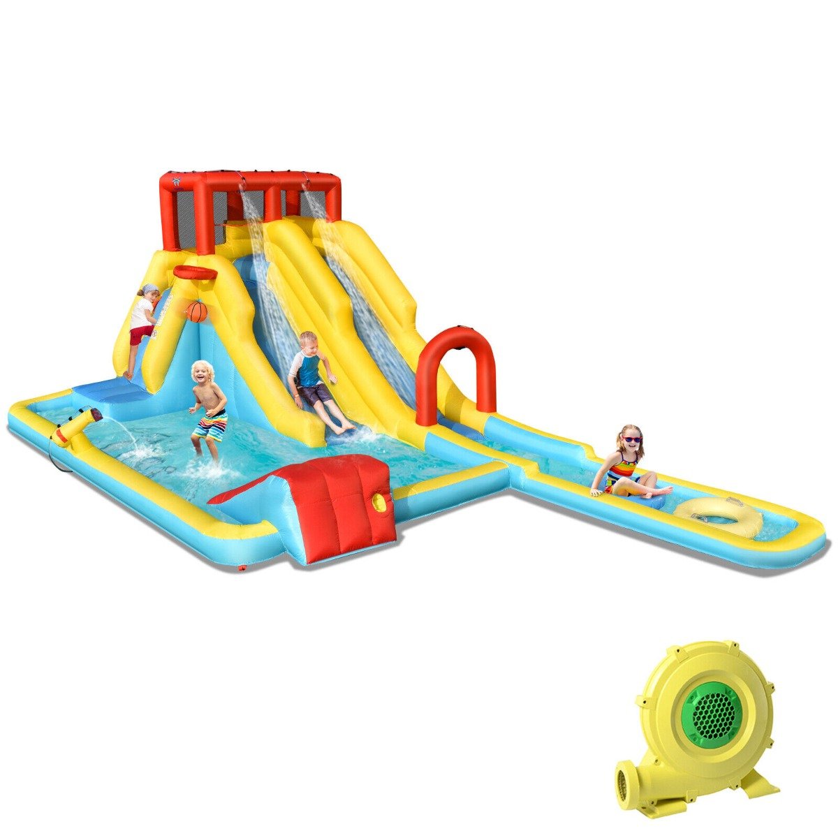 7-in-1 Inflatable Water Park | Ultimate Summer Fun for Kids