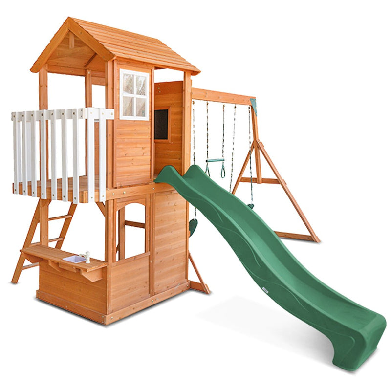 Shop Lifespan Kids Springlake Play Centre - Thrilling Green Slide