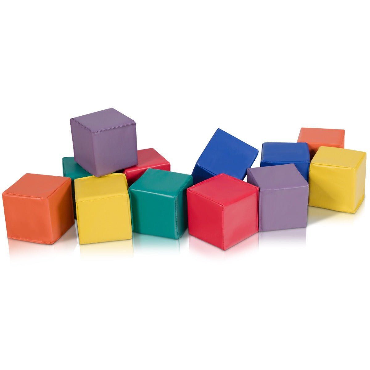Colourful 12-Piece Stacking Foam Cubes Set: The Ultimate Playtime Adventure!