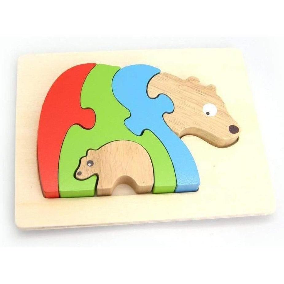 Stacking Jigsaw Bear and Baby