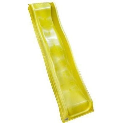 Lifespan Kids 2.2m Standalone Slide in fun yellow color for outdoor play adventures.