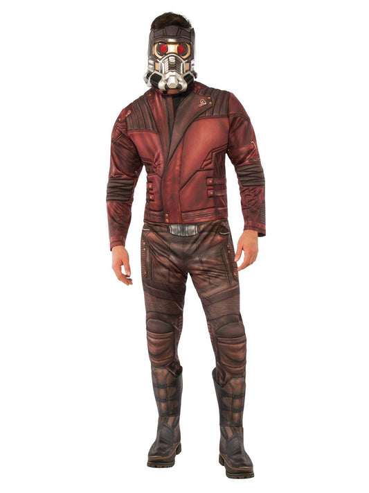 Marvel Star Lord Deluxe Adult Costume with Mask for unique home playtime adventures.