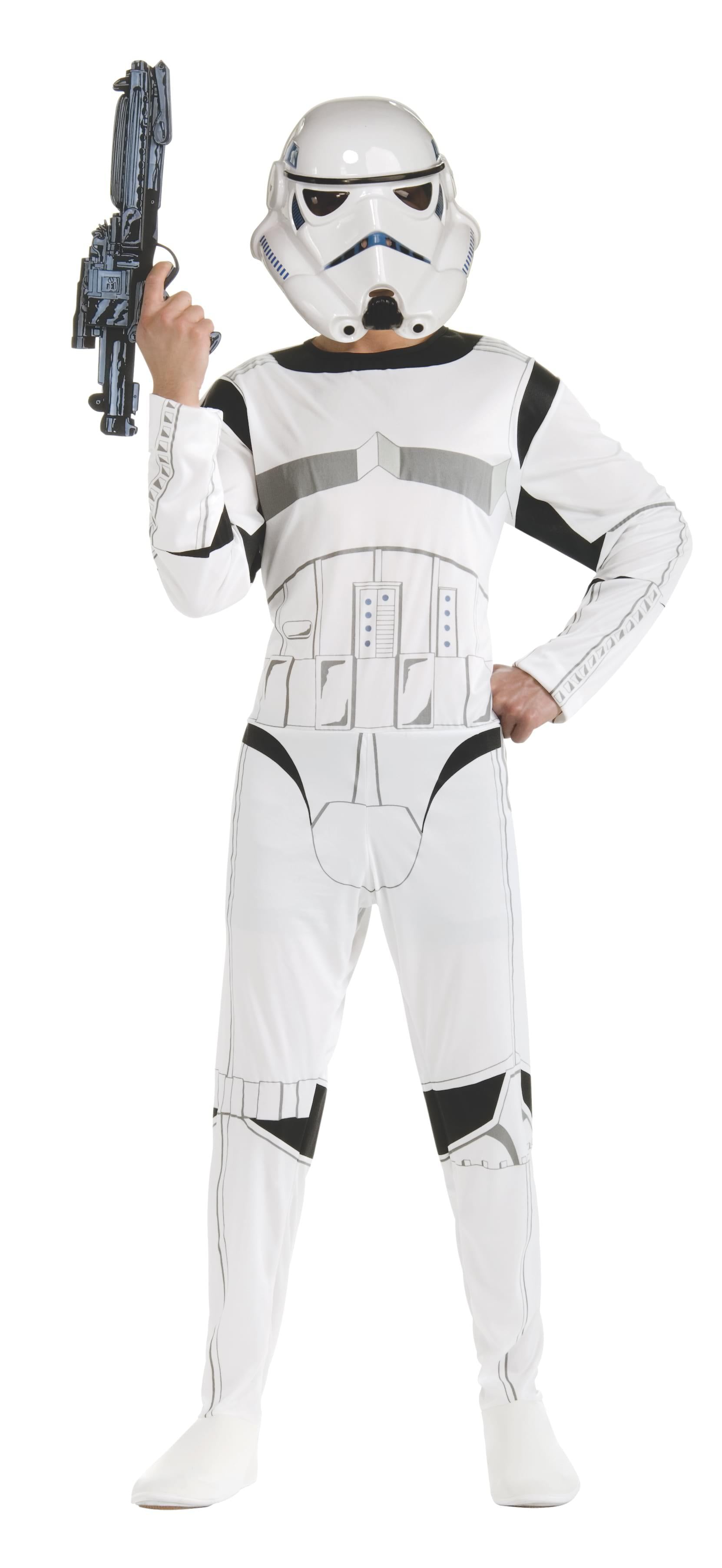 Officially licensed Star Wars Stormtrooper costume for adults, ideal for costume parties and cosplay.