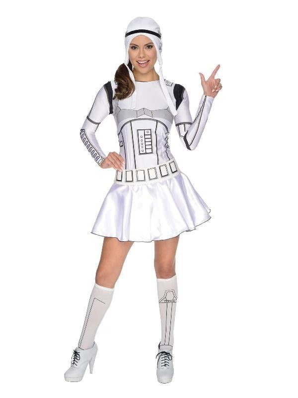 Shop Star Wars Stormtrooper Ladies Costume dress Australia