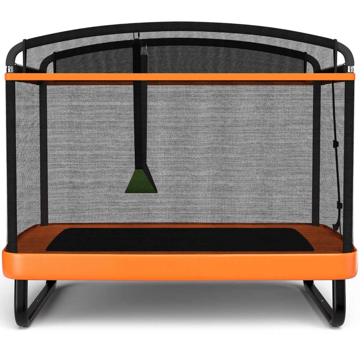 Swing into Happiness: Sturdy 6 FT Trampoline with Swing for Kids
