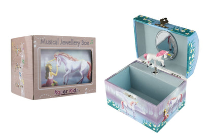 Inside View of Sugarplum Unicorn Dome Music Box