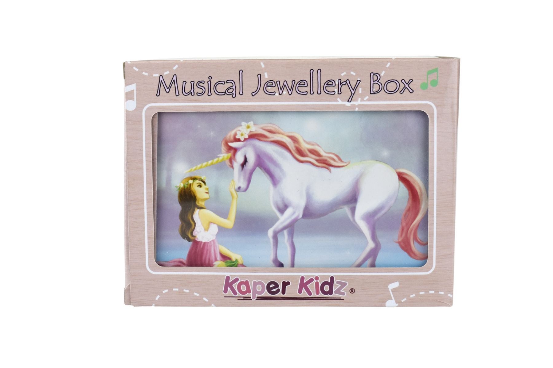 Packaging Image of Sugarplum Unicorn Keepsake Music Jewellery Box