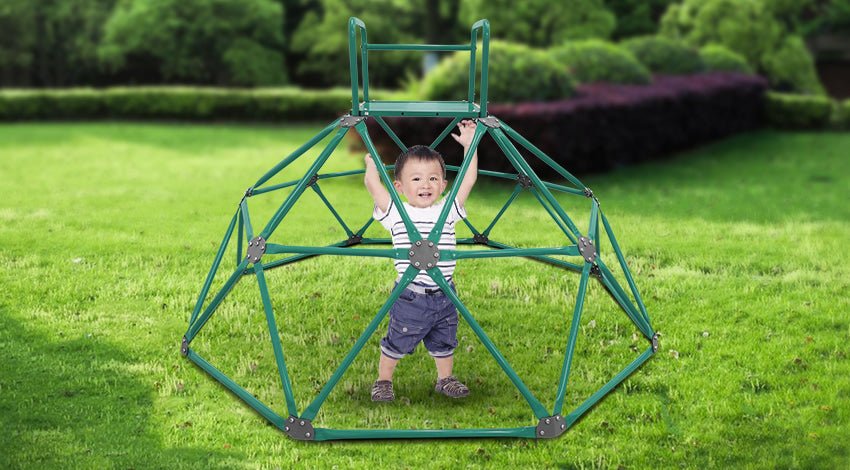 Summit 2.0m Dome Climber | Ideal outdoor play equipment for kids aged 3+, promotes active play.