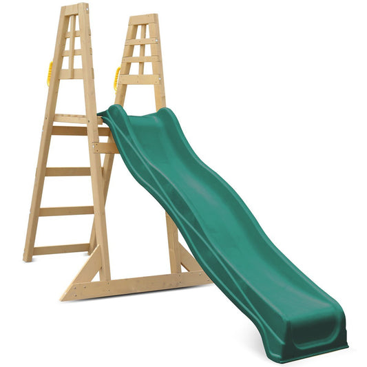 Lifespan Kids Sunshine 2.2m Climb and Slide Green | Fun backyard playset for children