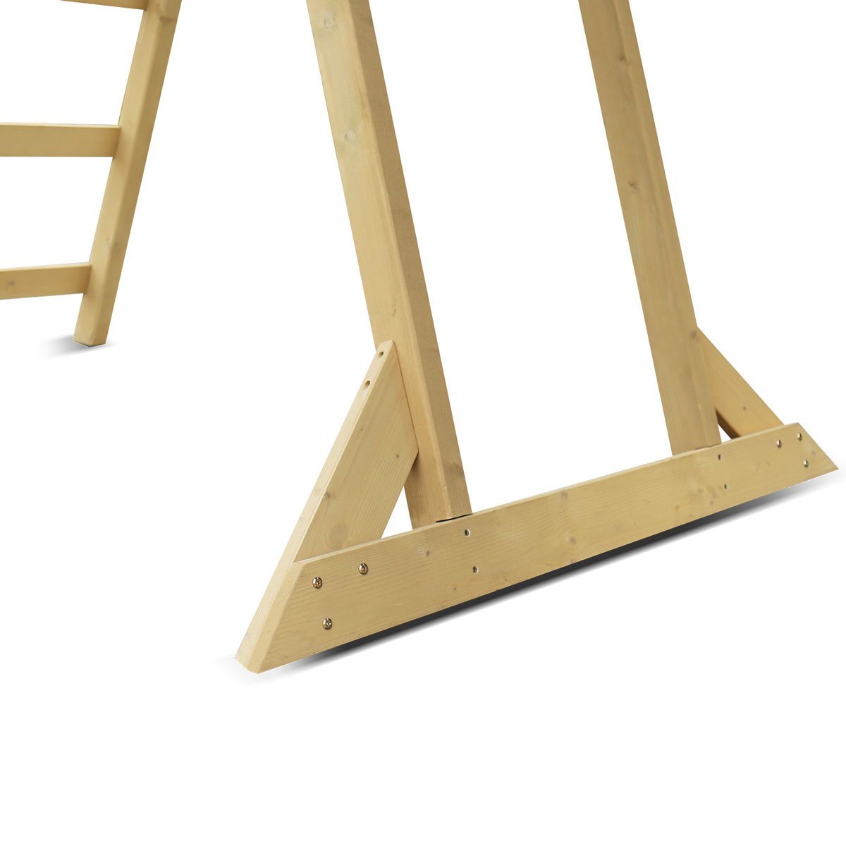 Buy online Green sunshine slide with sturdy wooden ladder product Australia