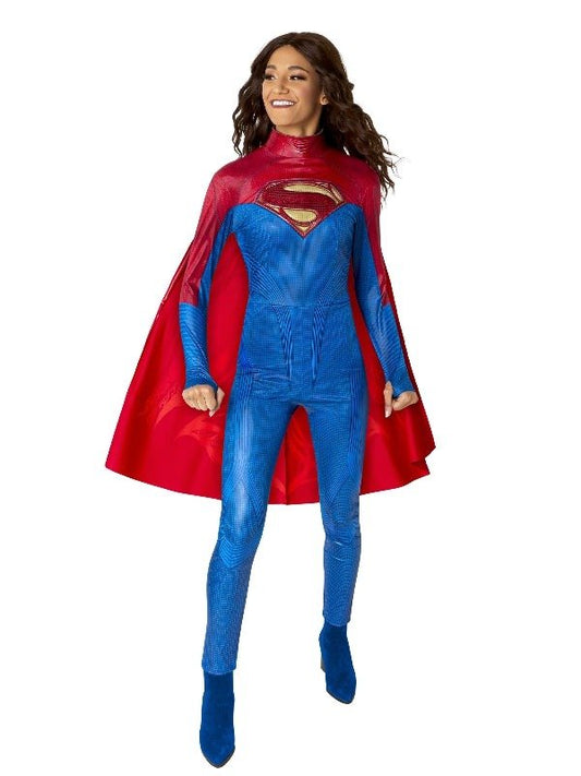 Supergirl DC Comics Deluxe Costume for Girls - Perfect for playtime at home.