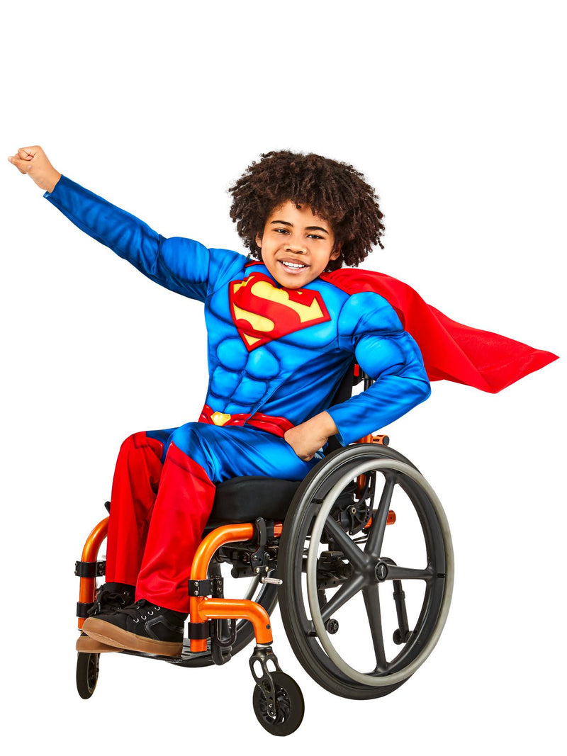 Kids' Superman Adaptive Costume Full View