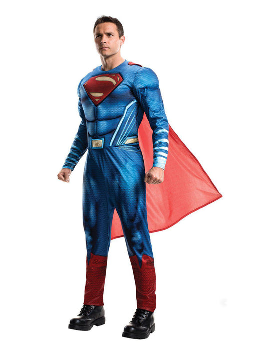 Superman Deluxe Muscle Chest Costume for kids | Official DC Comics | Perfect for dress-up