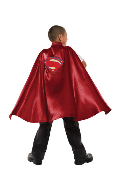 Superman Kids Deluxe Cape | Authentic DC Comics Costume for imaginative play at home.