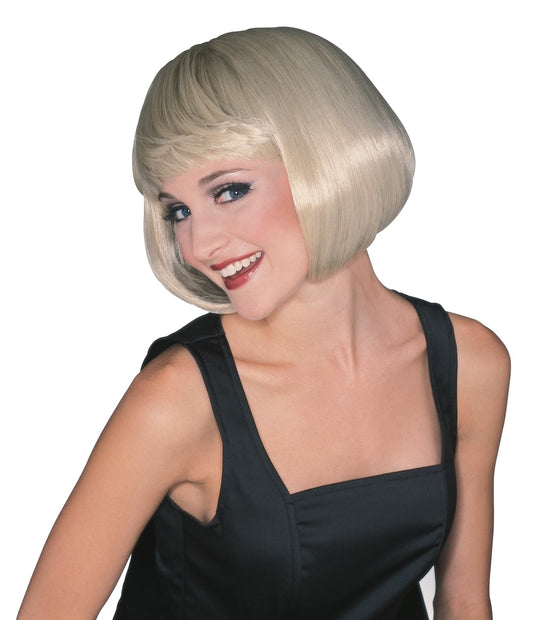 Blonde bob wig for vibrant kids costumes and imaginative play - perfect for fun make-believe.