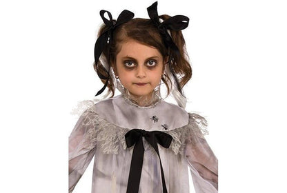 Sweet Screams Halloween costume for girls | Creepy Nightgown, perfect for spooky home dress-up fun.