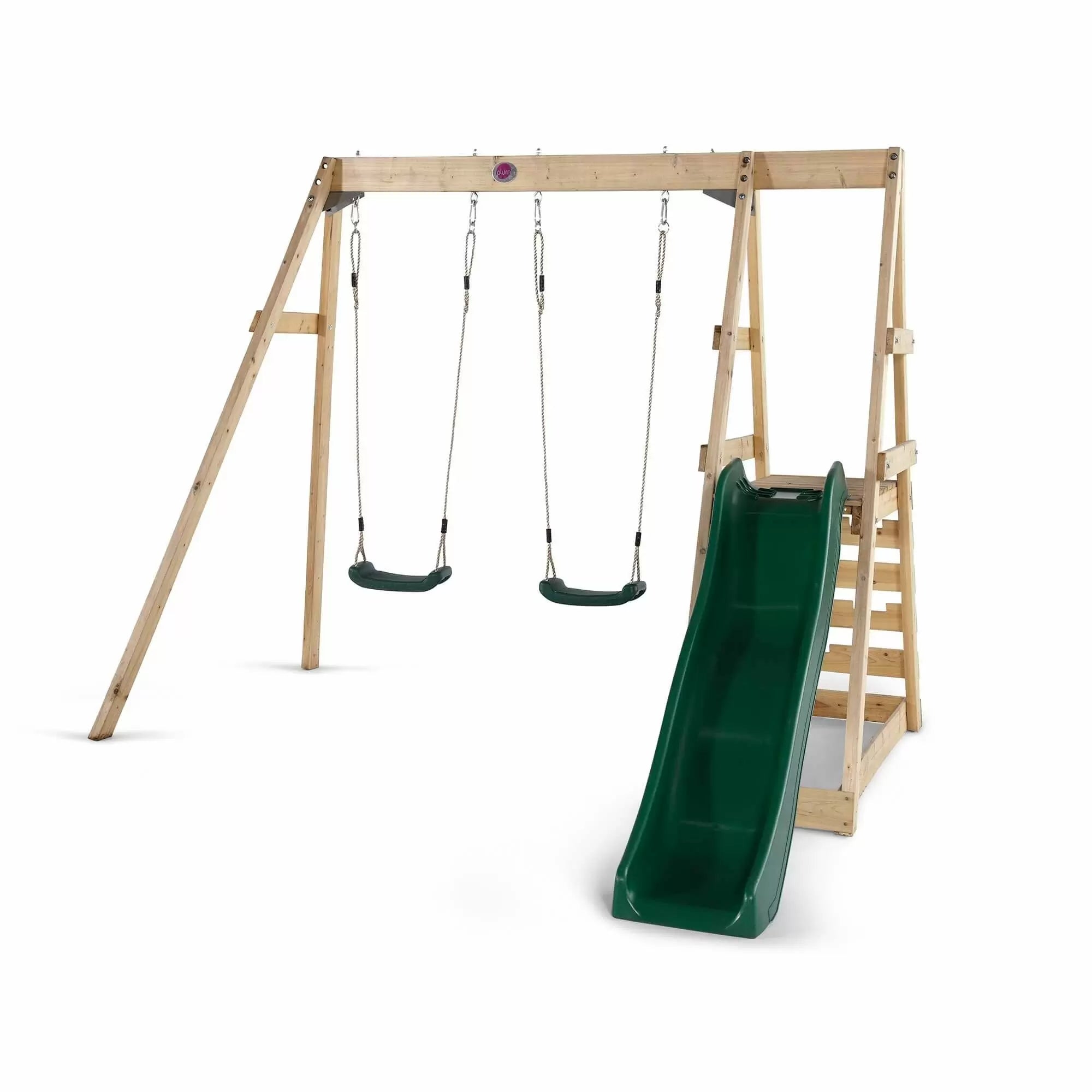 Swing and Slide - Plum Tamarin Swing Set