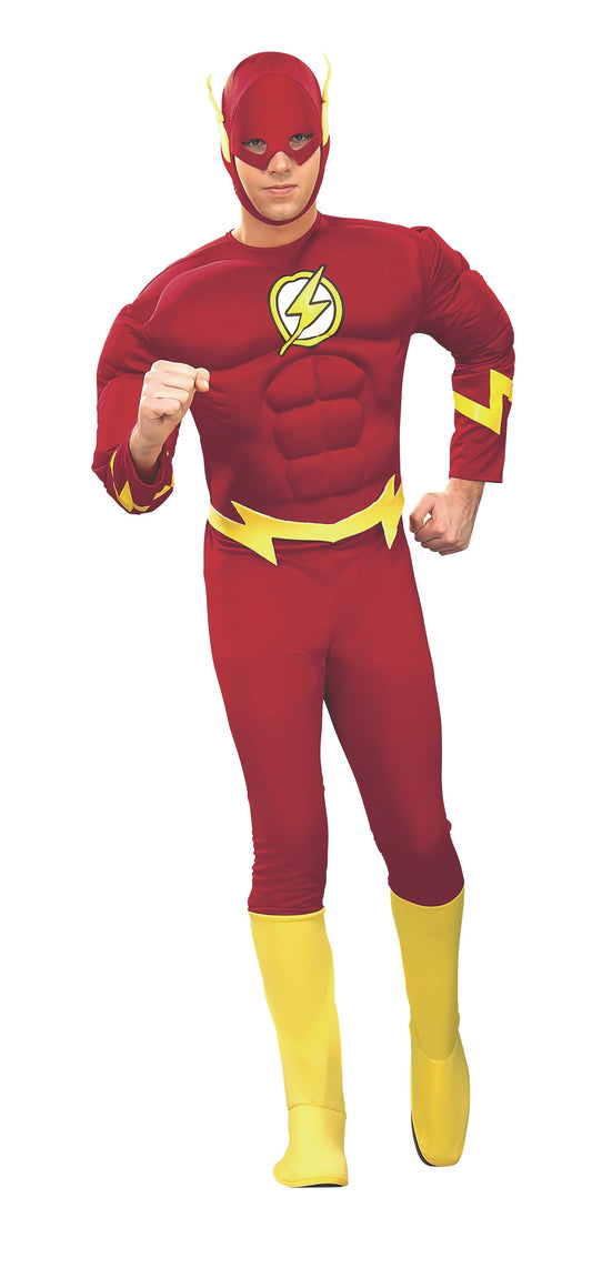 The Flash DC Comics Superhero Costume for Kids - vibrant costume for imaginative play at home