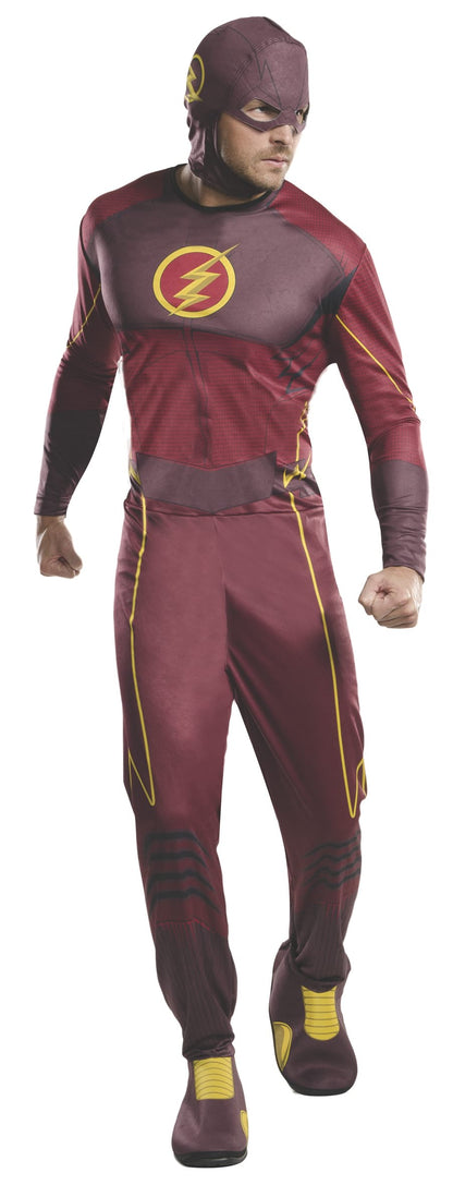 The Flash Adult Costume | Superhero Outfit Kids Mega Mart The Flash Adult Costume | Superhero Outfit Kids Mega Mart